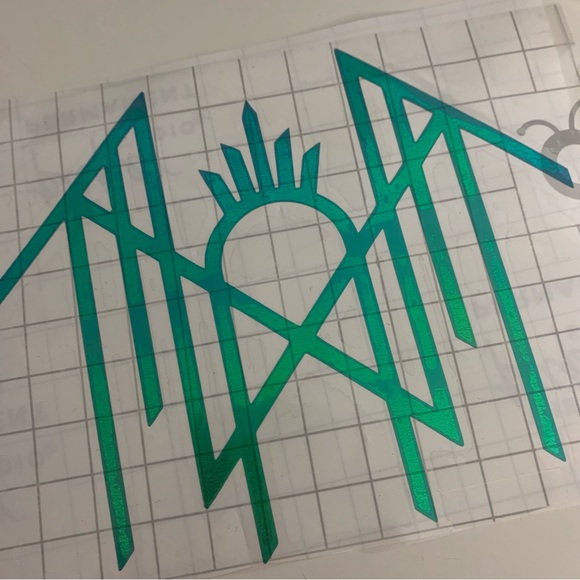 Ombré colored Sleep Token vinyl decal - Picture 7 of 8